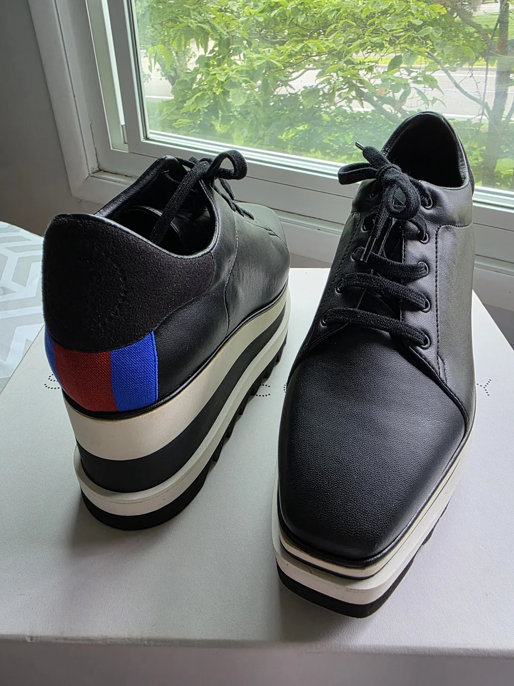 Stella McCartney Sneak-Elyse Platform Sneakers size 8